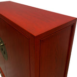 CABINET ORIENT 2DW2DR RED WASH MQZ-36