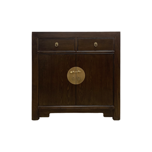 SIDEBOARD ORIENT 2DW2DR DARK WOOD MQZ-40