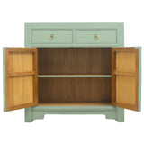 SIDEBOARD FLEUR 2DW2DR MINT WASH MQZ-40