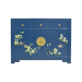 SIDEBOARD FLEUR 3DW2DR BLUE WASH MQZ-43