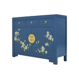 SIDEBOARD FLEUR 3DW2DR BLUE WASH MQZ-43
