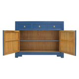 SIDEBOARD FLEUR 3DW2DR BLUE WASH MQZ-43