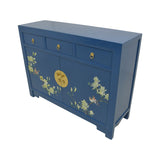 SIDEBOARD FLEUR 3DW2DR BLUE WASH MQZ-43