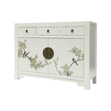 SIDEBOARD FLEUR 3DW2DR WHITE WASH MQZ-43