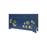 SIDEBOARD FLEUR 4DW4DR BLUE WASH MQZ-01
