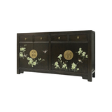 SIDEBOARD FLEUR 4DW4DR DARK WOOD MQZ-01