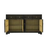 SIDEBOARD FLEUR 4DW4DR DARK WOOD MQZ-01