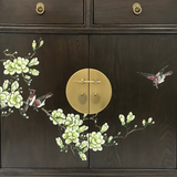 SIDEBOARD FLEUR 4DW4DR DARK WOOD MQZ-01