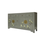 SIDEBOARD FLEUR 4DW4DR GREY WASH MQZ-01