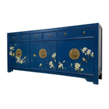 SIDEBOARD FLEUR 6DW6DR BLUE WASH MQZ-18