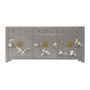 SIDEBOARD FLEUR 6DW6DR GREY WASH MQZ-18
