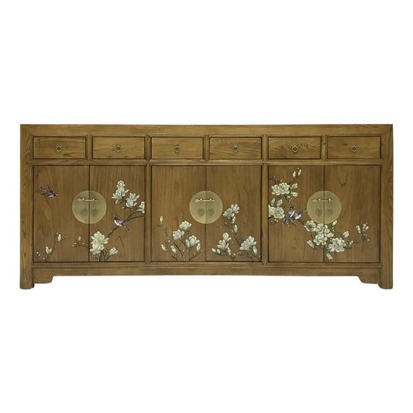SIDEBOARD FLEUR 6DW6DR LIGHT WOOD MQZ-18