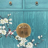 SIDEBOARD FLEUR 6DW6DR TURQUOISE WASH MQZ-18