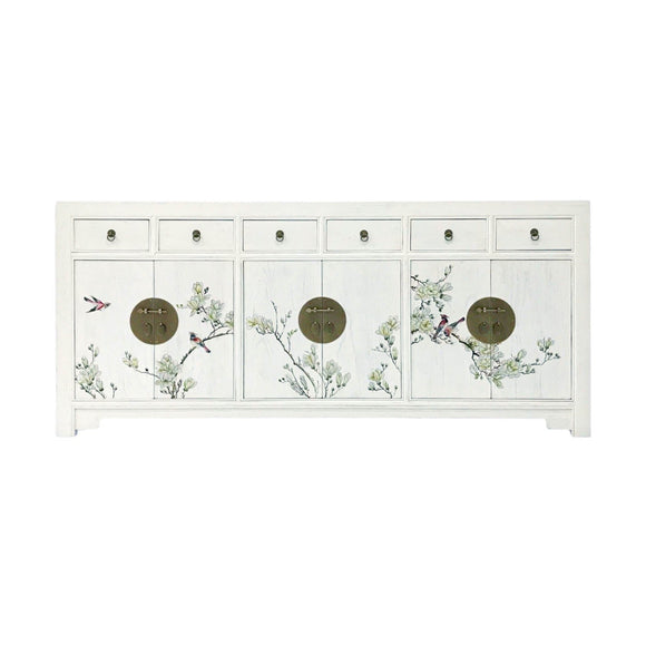 SIDEBOARD FLEUR 6DW6DR WHITE WASH MQZ-18