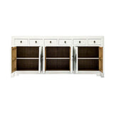 SIDEBOARD FLEUR 6DW6DR WHITE WASH MQZ-18