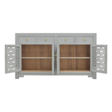 SIDEBOARD MING 4DW4DR GREY WASH MQZ-42