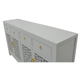 SIDEBOARD MING 4DW4DR GREY WASH MQZ-42