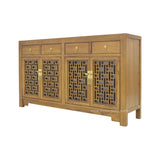 SIDEBOARD MING 4DW4DR LIGHT WOOD MQZ-42