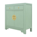 SIDEBOARD ORIENT 2DW2DR MINT WASH MQZ-40