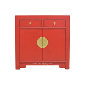 SIDEBOARD ORIENT 2DW2DR RED WASH MQZ-40