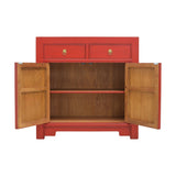 SIDEBOARD ORIENT 2DW2DR RED WASH MQZ-40