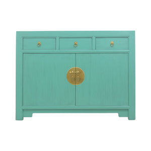 SIDEBOARD ORIENT 3DW2DR TURQUOISE WASH MQZ-43
