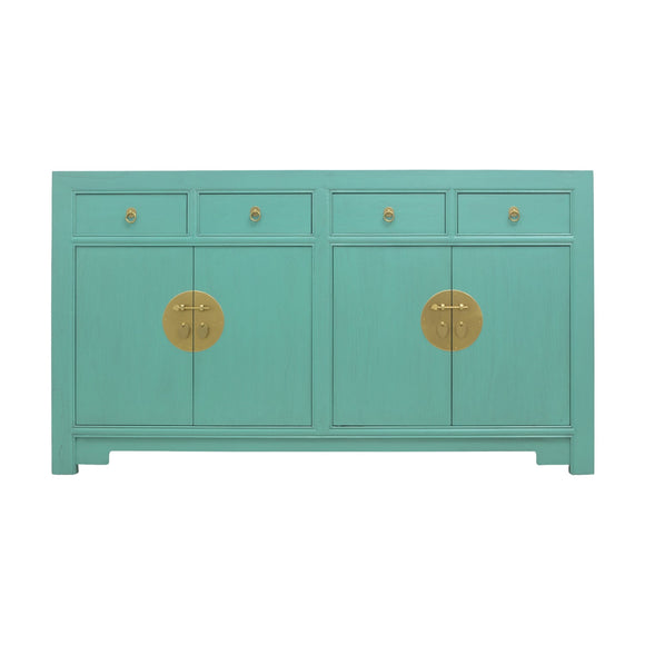SIDEBOARD ORIENT 4DW4DR TURQUOISE WASH MQZ-01