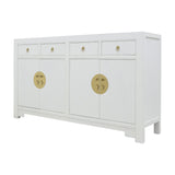 SIDEBOARD ORIENT 4DW4DR WHITE WASH MQZ-01