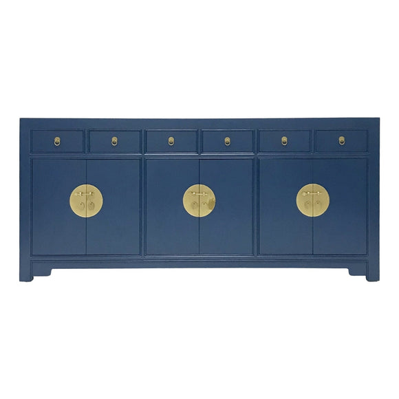 SIDEBOARD ORIENT 6DW6DR BLUE WASH MQZ-18