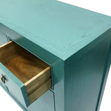 SIDEBOARD ORIENT 6DW6DR TURQUOISE WASH MQZ-18