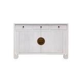 SIDEBOARD SCROLL 3DW2DR WHITE WASH MQZ-19