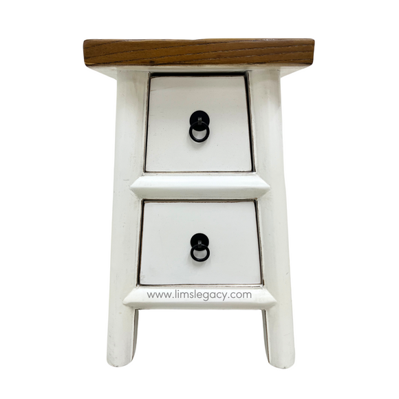 STOOL LIANG 2DW WHITE MQZ-204