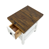 STOOL LIANG 2DW WHITE MQZ-204