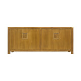 TV CONSOLE FLEUR 4DW4DR LIGHT WOOD MQZ-25