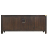 TV CONSOLE LATTICE 1.6M DARK WOOD MQZ-28