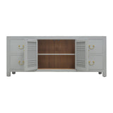TV CONSOLE LATTICE 1.6M GREY WASH MQZ-28