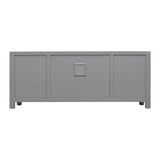 TV CONSOLE LATTICE 1.6M GREY WASH MQZ-28