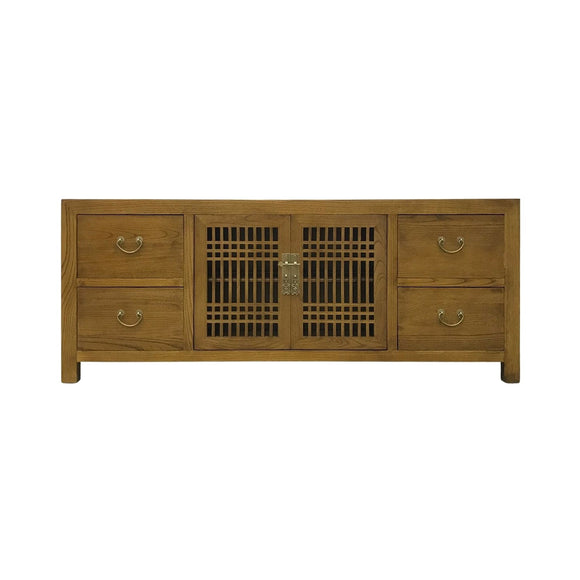 TV CONSOLE LATTICE 1.6M LIGHT WOOD MQZ-28