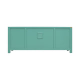 TV CONSOLE LATTICE 1.8M TURQUOISE WASH MQZ-11