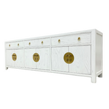 TV CONSOLE ORIENT 3DW6DR WHITE WASH MQZ-60