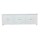 TV CONSOLE ORIENT 3DW6DR WHITE WASH MQZ-60
