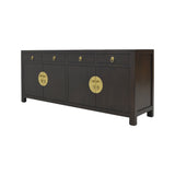 TV CONSOLE ORIENT 4DW4DR DARK WOOD MQZ-25