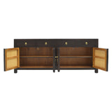TV CONSOLE ORIENT 4DW4DR DARK WOOD MQZ-25
