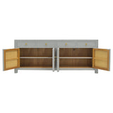 TV CONSOLE ORIENT 4DW4DR GREY WASH MQZ-25