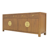 TV CONSOLE ORIENT 4DW4DR LIGHT WOOD MQZ-25