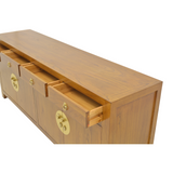 TV CONSOLE ORIENT 4DW4DR LIGHT WOOD MQZ-25