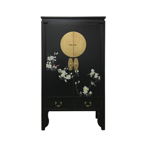WEDDING CABINET FLEUR BLACK WASH MQZ-03
