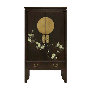WEDDING CABINET FLEUR DARK WOOD MQZ-03
