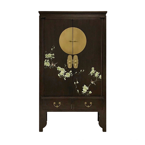 WEDDING CABINET FLEUR DARK WOOD MQZ-03