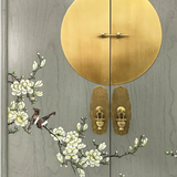 WEDDING CABINET FLEUR GREY WASH MQZ-03